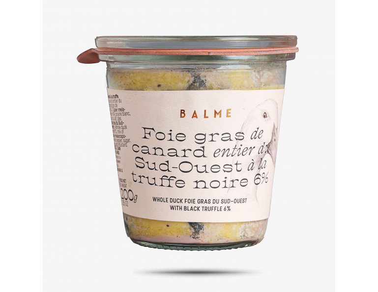 foie gras à la truffe noire